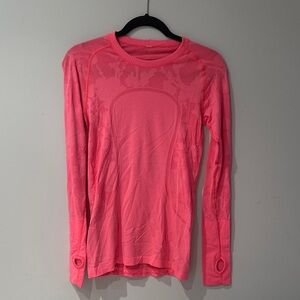 Lululemon Women's Pink Long Sleeve Top